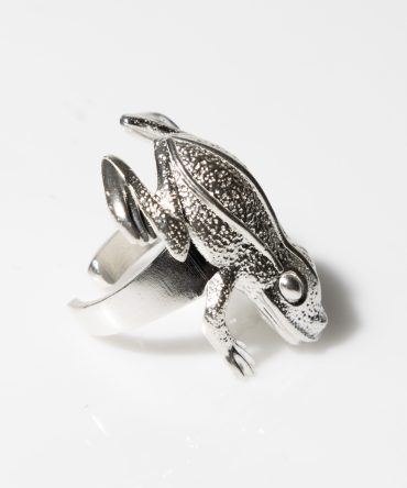 FROG RINGS BY ELEGY SILVER