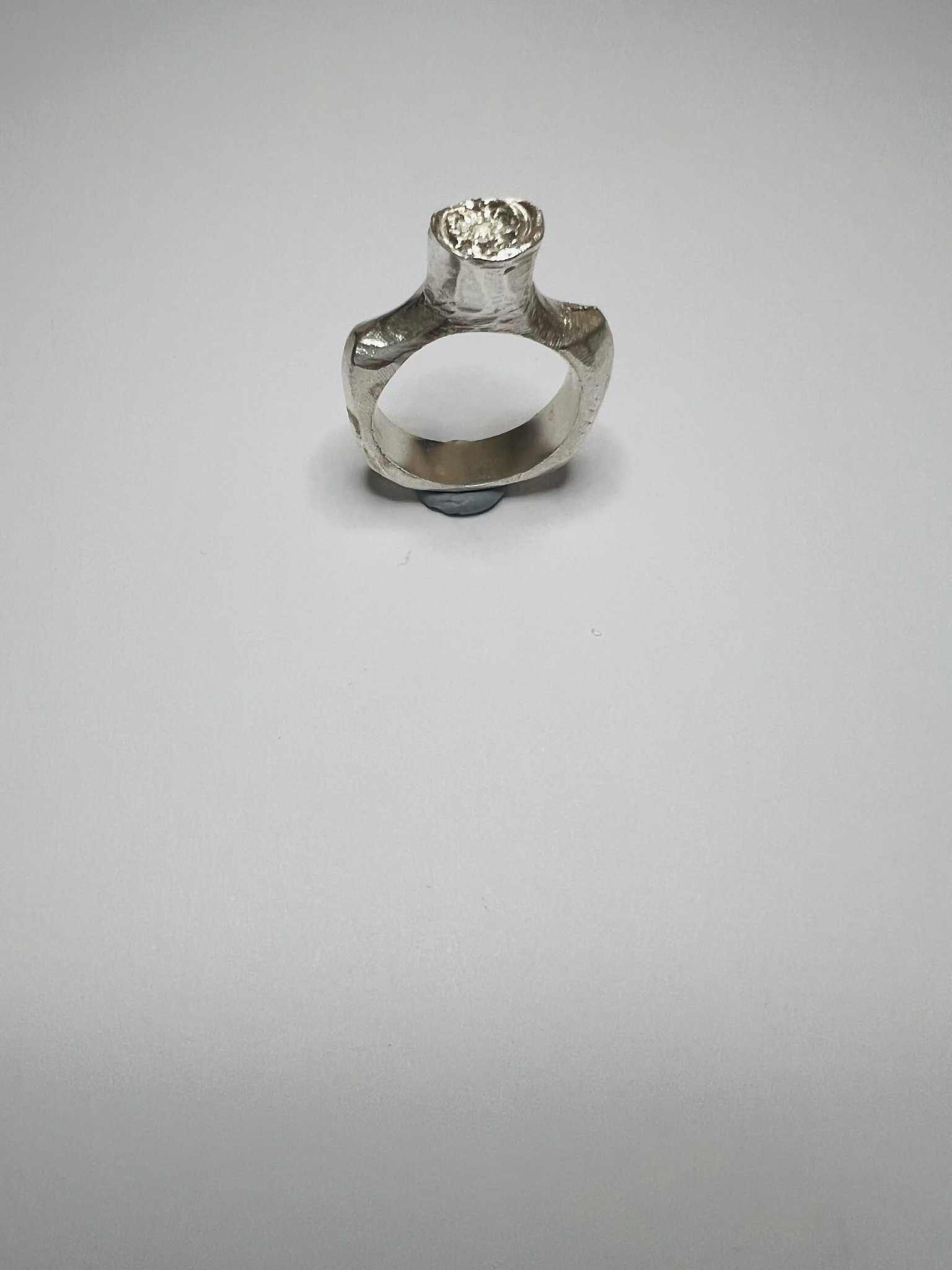 ELEGY UNMOLDED BYZANTINE RING SIZE US 8 17-57 - Image 2