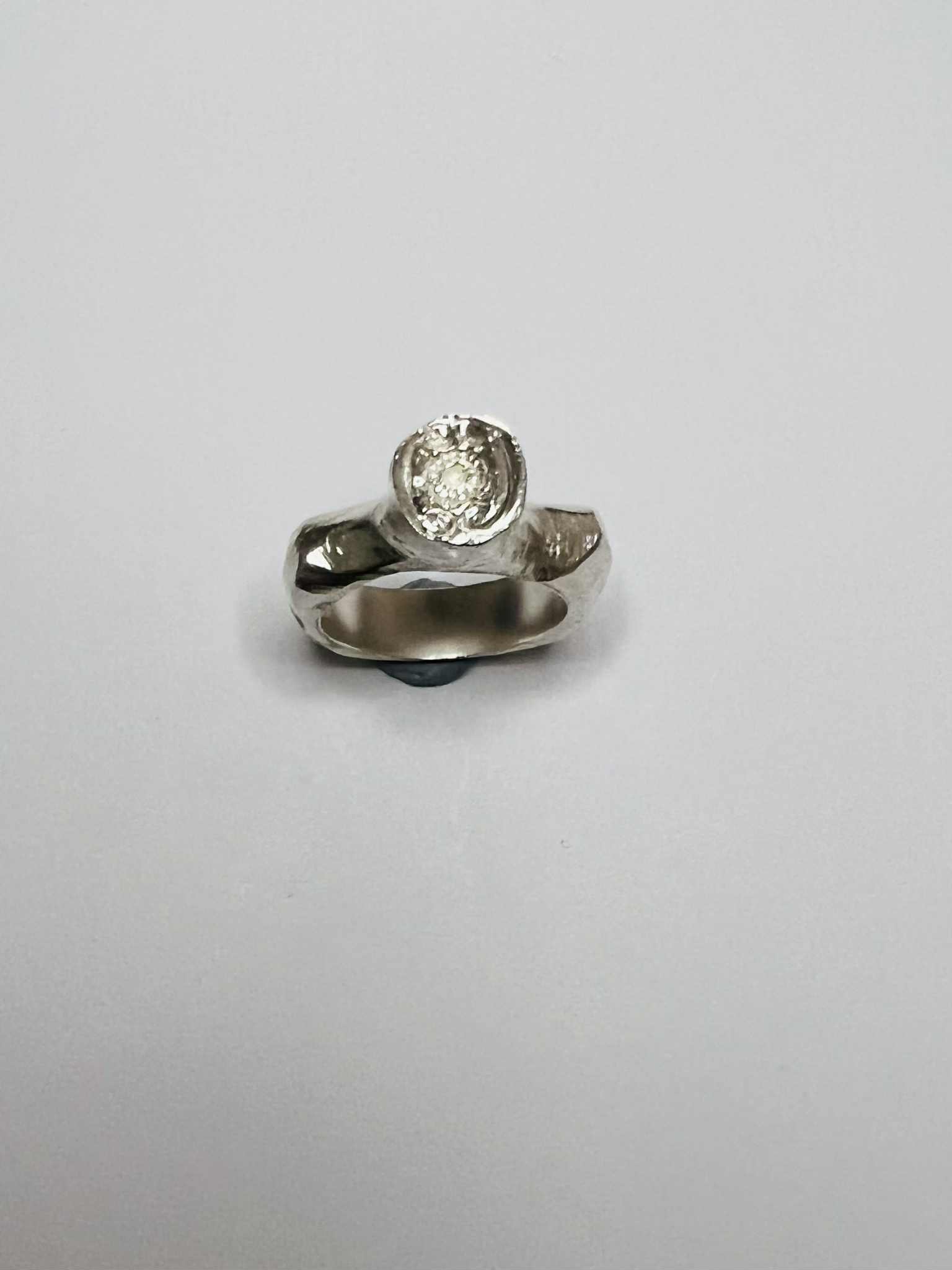 ELEGY UNMOLDED BYZANTINE RING SIZE US 8 17-57