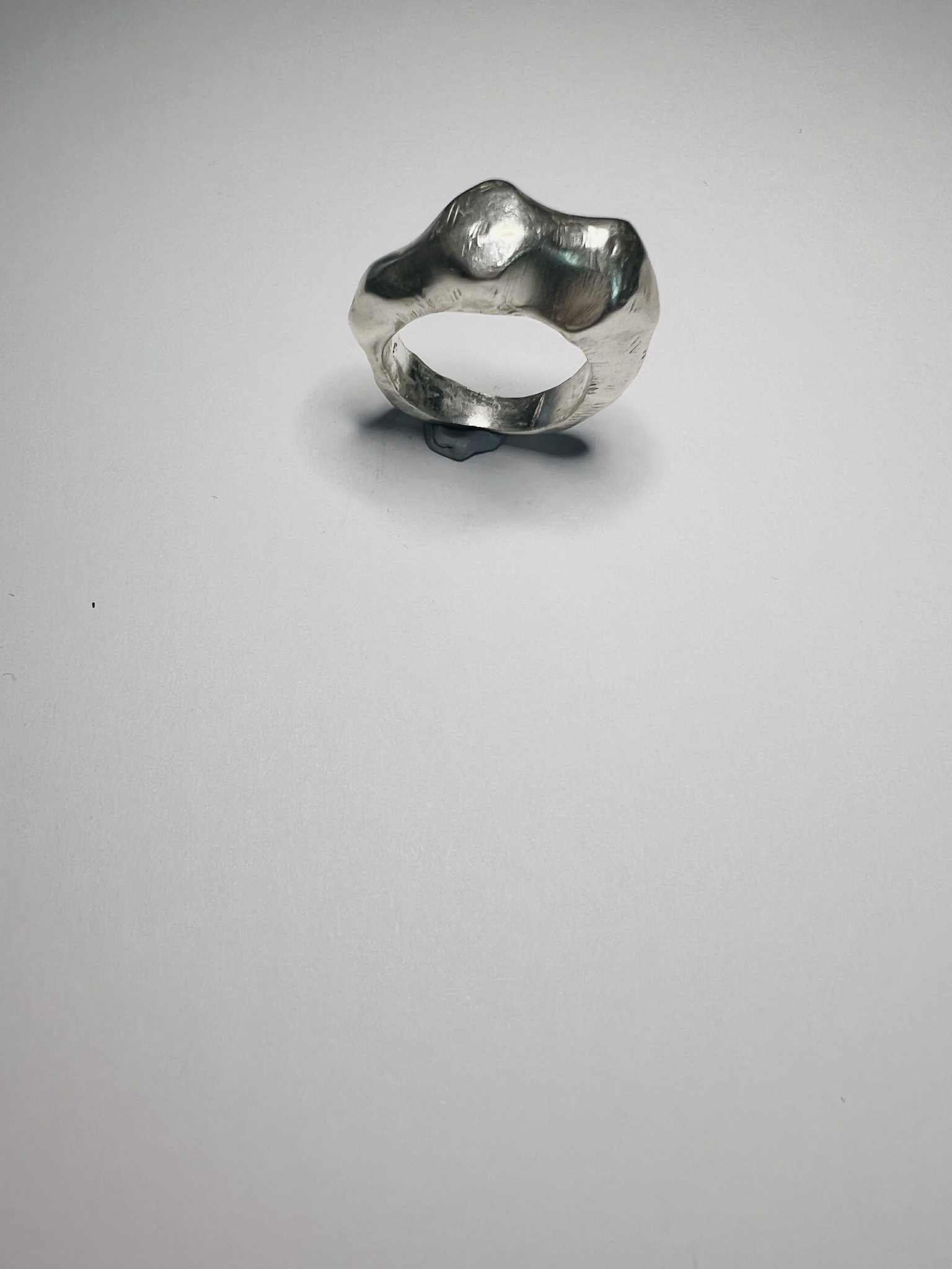 ELEGY UNMOLDED WAVE RING SIZE US 8 17-5